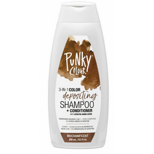 Punky Colour 3-in-1 Colour Depositing Shampoo + Conditioner -Mochanificent