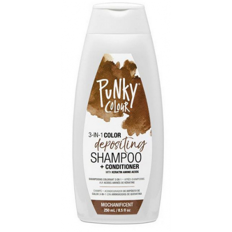 Punky Colour 3-in-1 Colour Depositing Shampoo + Conditioner -Mochanificent