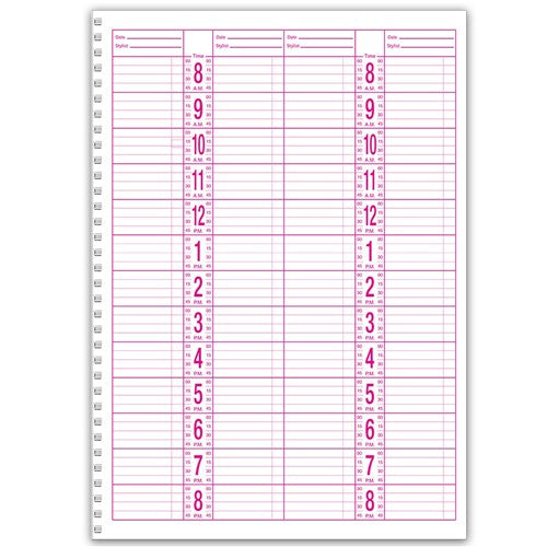 Dateline Professional 4 Column Appointment Book