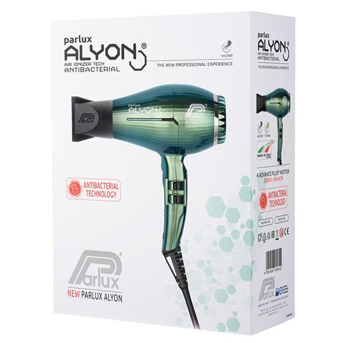 Parlux Alyon Air Ionizer Tech Hair Dryer Jade