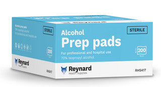 Reynard Alcohol Prep Pads - 200 Pack
