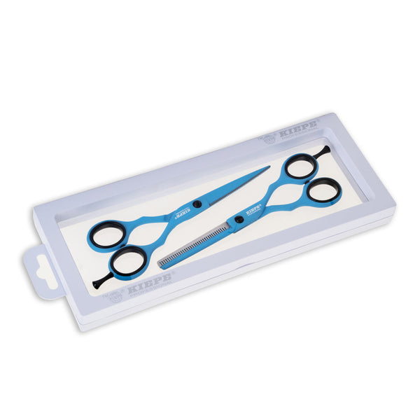 Kiepe Regular Scissors and Thinner Scissors - Blue Ocean