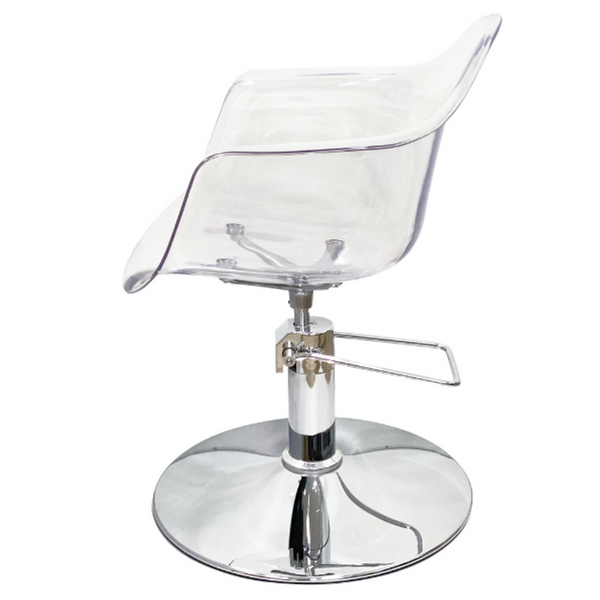 Erica Styling Chair Clear - Hydraulic