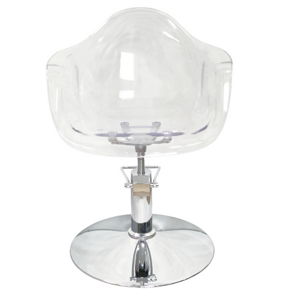 Erica Styling Chair Clear - Hydraulic