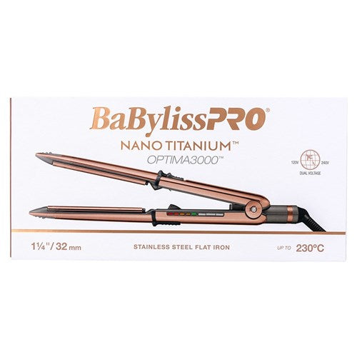 BaBylissPRO Nano Titanium Optima 3000 Hair Straightener