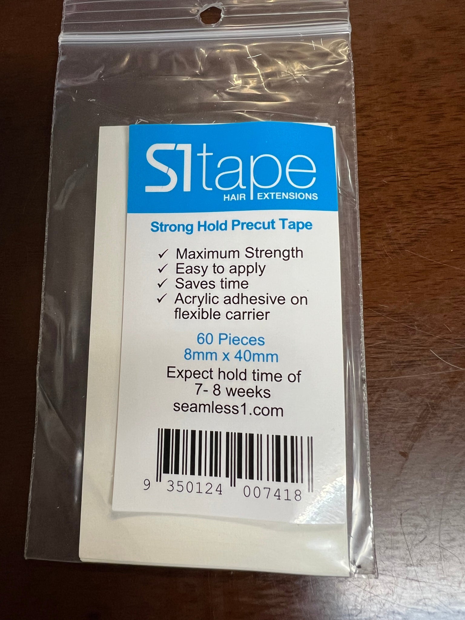 Seamless 1 Pre-cut Replacement Tape Strong Hold 60pc