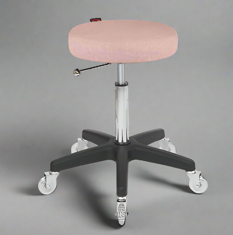 Turbo Stool Dusty Pink - Black Base