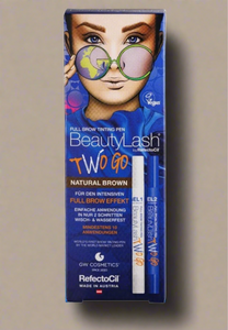 BeautyLash by RefectoCil TWO GO Full Brow Tinting Pen – Natural Brown