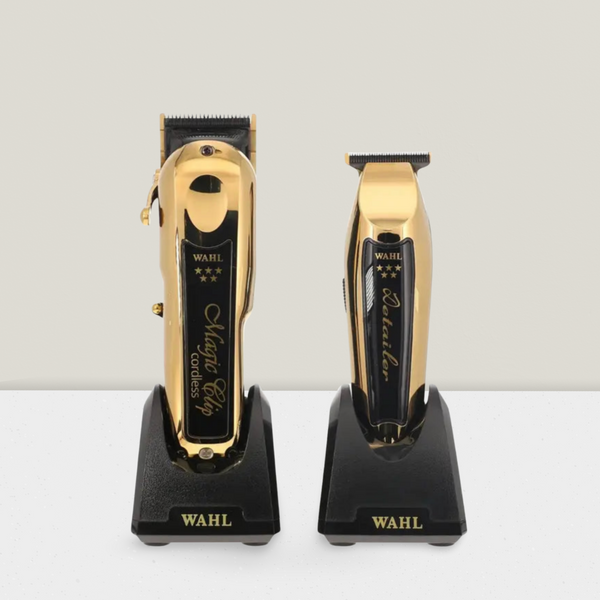 Wahl 5 Star Professional Magic Clip Clipper and Cordless Detailer Li Gold Limited Edition