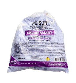 Salon Smart Dust Free Bleach Powder 500g - Purple