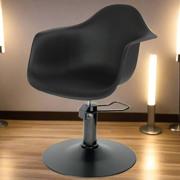 Erica Styling Chair Black - Hydraulic