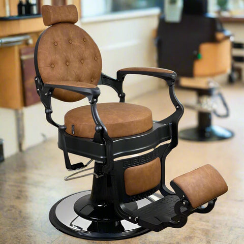 Harlem Barber Chair - Tan