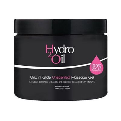 Caron Hydro 2 Oil Grip n' Glide Massage Gel - Unscented