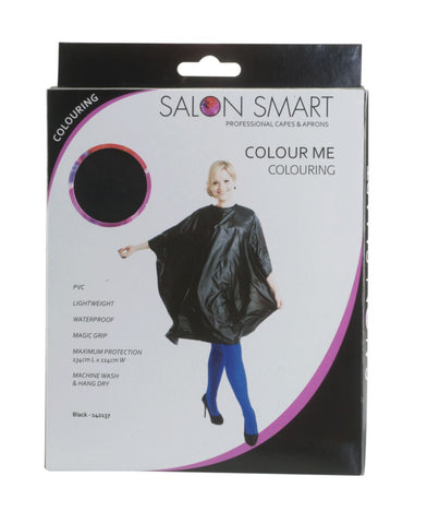 Salon Smart Colour Me Cape - Black