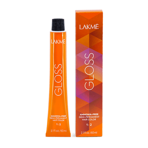 Lakme Gloss 1/00 Black Demi-Permanent Hair Colour