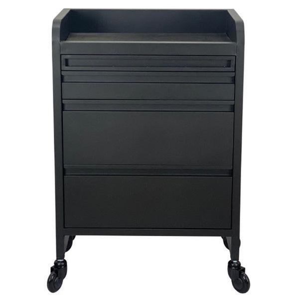 Joiken Fusion PLUS 4 Drawer Hairdressing Beauty Trolley - Black