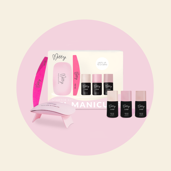 Mitty 1 Step Gel Manicure Starter Kit - Nude