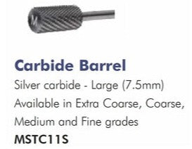 Carbide Barrel Silver Large