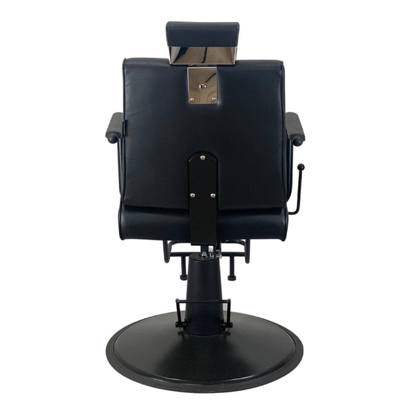 Joiken Cyrus Black Upholstery Reclining Salon Chair