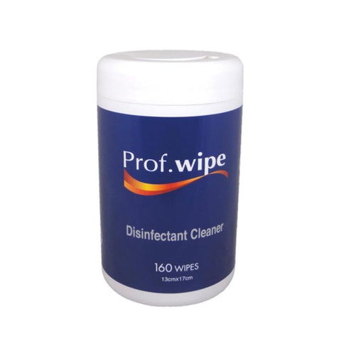 Prof Wipe Disinfectant Cleaner Wipes 160pk