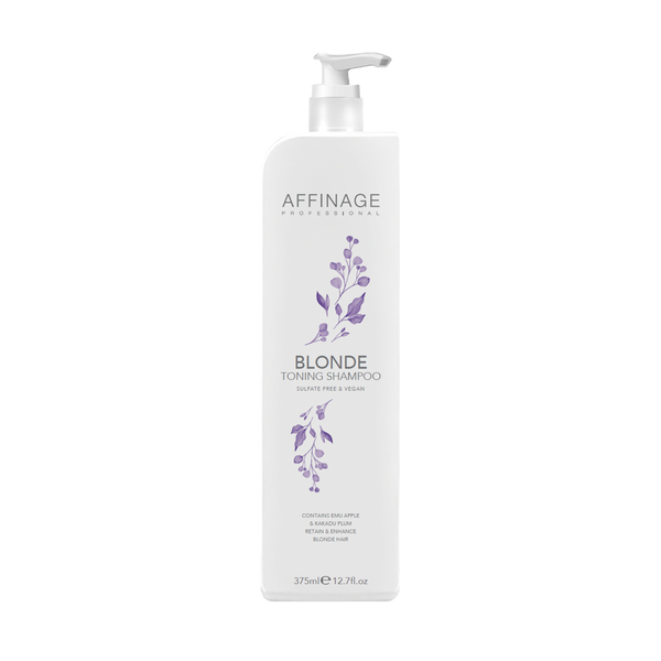 Affinage Blonde Toning Shampoo 375ml