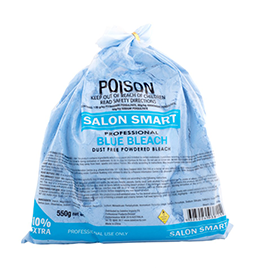 Salon Smart Dust Free Bleach Powder 500g - Blue