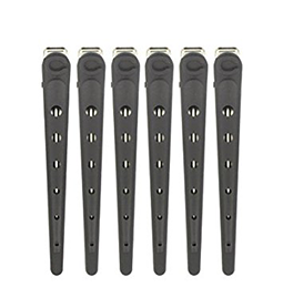 Cricket Sectioning Clips Carbon Black 6pk