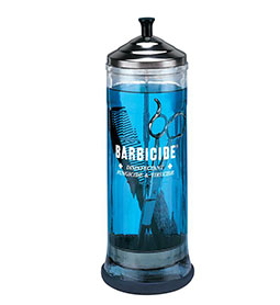Barbicide Disinfecting Glass Jar