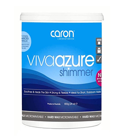 Caron Viva Azure Shimmer Microwaveable Hard Wax