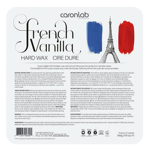 Caron French Vanilla Hard Hot Wax Pallet Tray 500g