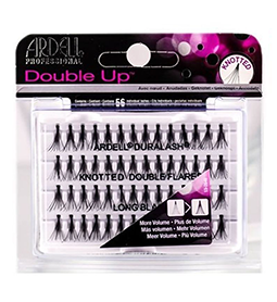 Ardell Double Up Knotted Double Flares - Long Black