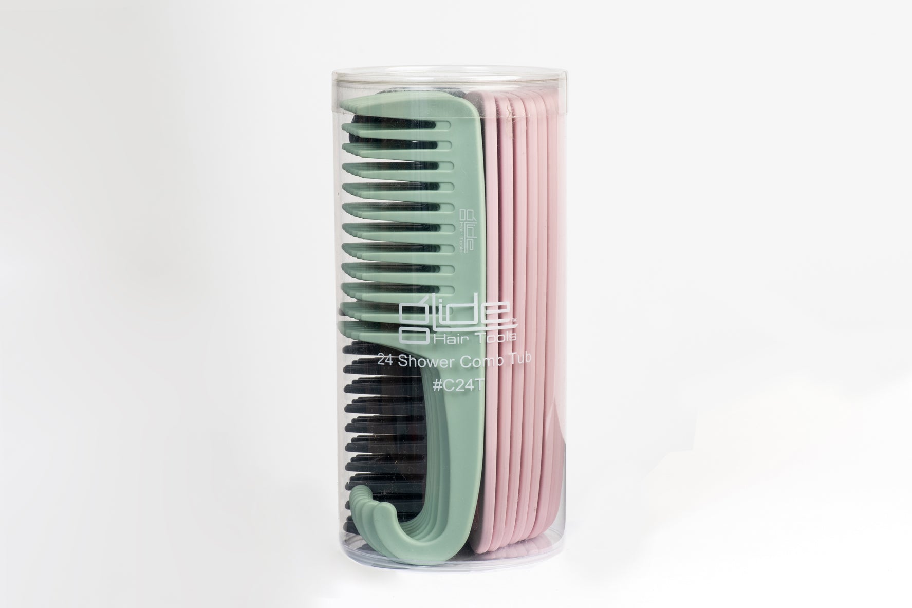 Glide Tub of 24 Shower Combs