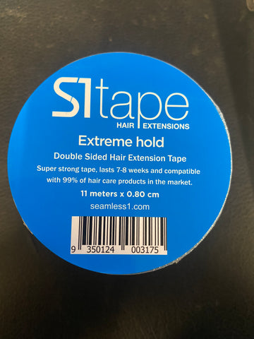 Seamless 1 Hair Extension Tape Extreme Hold 11m Roll