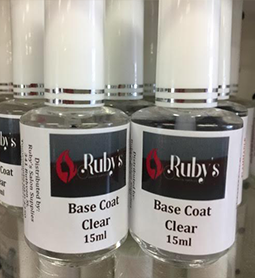 Ruby's Base Coat 15ml - Clear