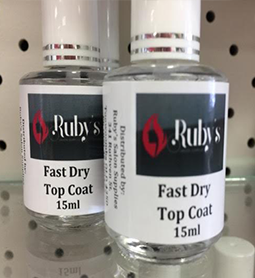Ruby's Fast Dry Top Coat 15ml