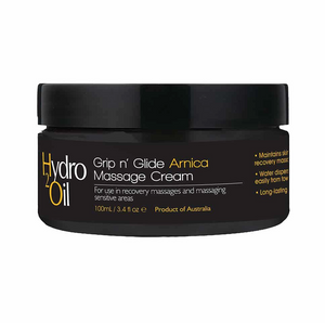 Hydro 2 Oil Grip N’ Glide Massage Cream Arnica