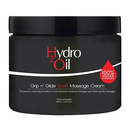 Hydro 2 Oil Grip N’ Glide Sports Massage Cream