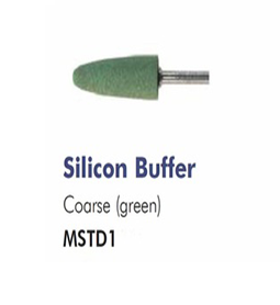 Green Coarse Grit Silicone Buffer Drill Bit
