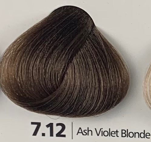 True Eco Colour 7.12 Ash Violet Blonde 100ml