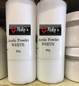 Ruby's Acrylic Powder 90g - White