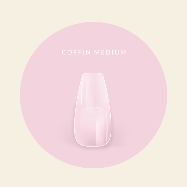Mitty Coffin Full Cover Nail Tips