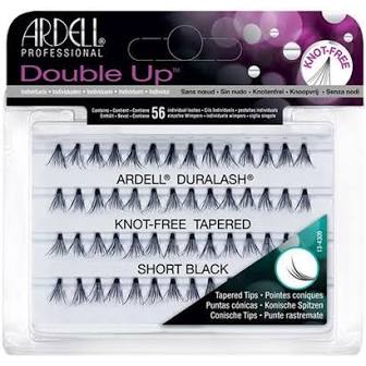Ardell Double Up Knot-Free Tapered Individual Lashes Short Black