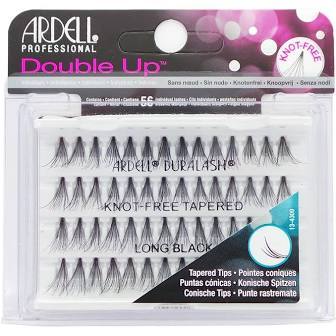 Ardell Double Up Knot-Free Tapered Individual Lashes Long Black