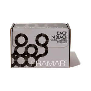 Framar Embossed Roll Back In Black (320ft)