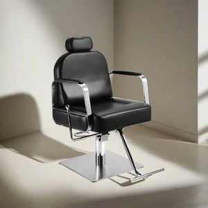 KSHE Lauren Reclining Brow Styling Chair - Black