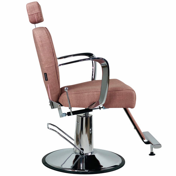 Titan Reclining Brow and Styling Chair - Dusty Pink