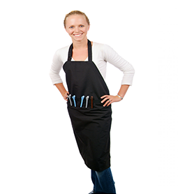 Wahl 5030 Stylish Cover Up Apron - Black